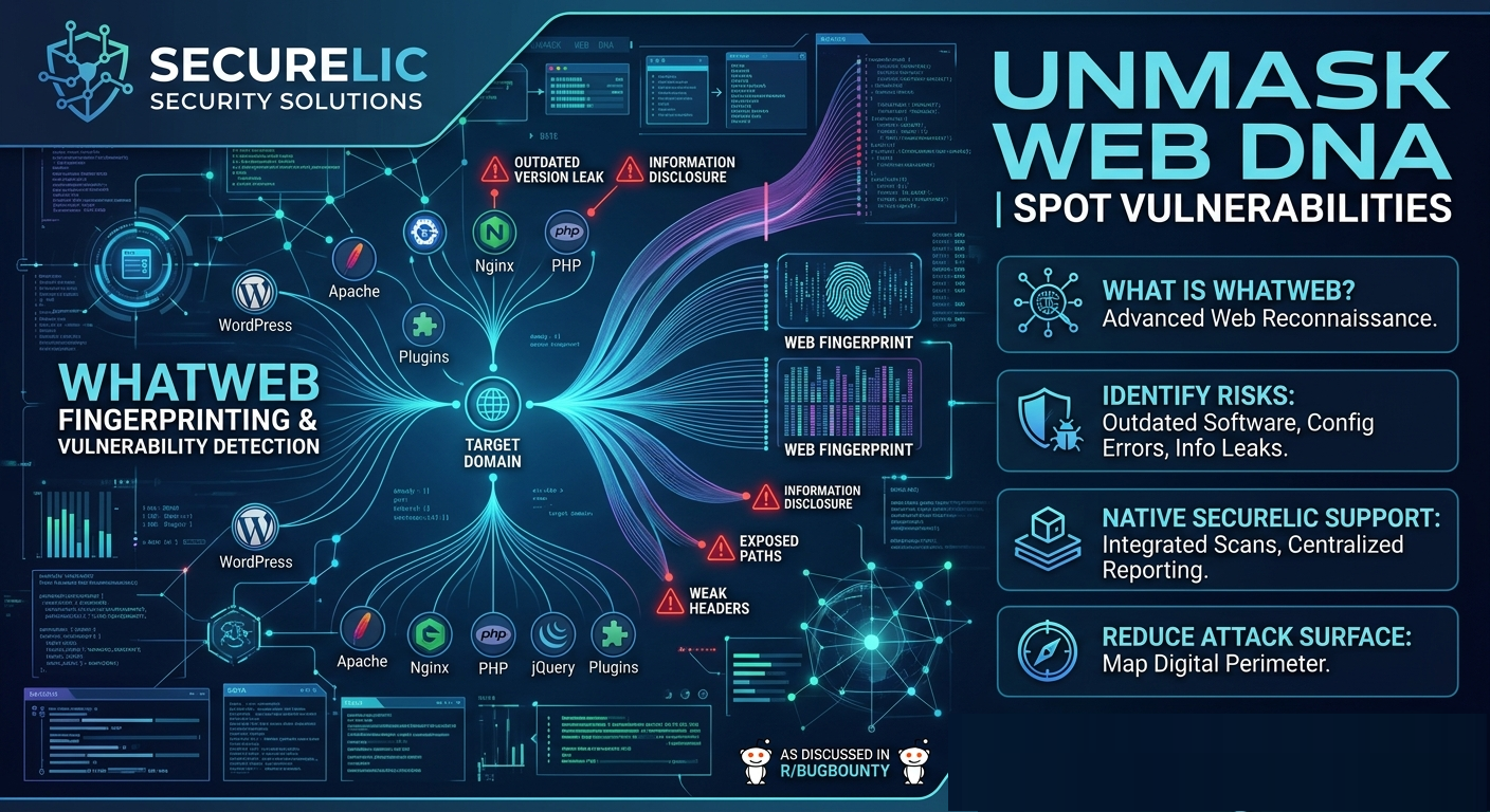 The Art of Web Recon: Mastering WhatWeb for Fingerprinting and Vulnerability Detection